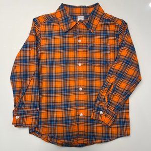 Boys Fall Button Down, Size 5t